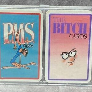 Humorous PMS and B Cards Set
